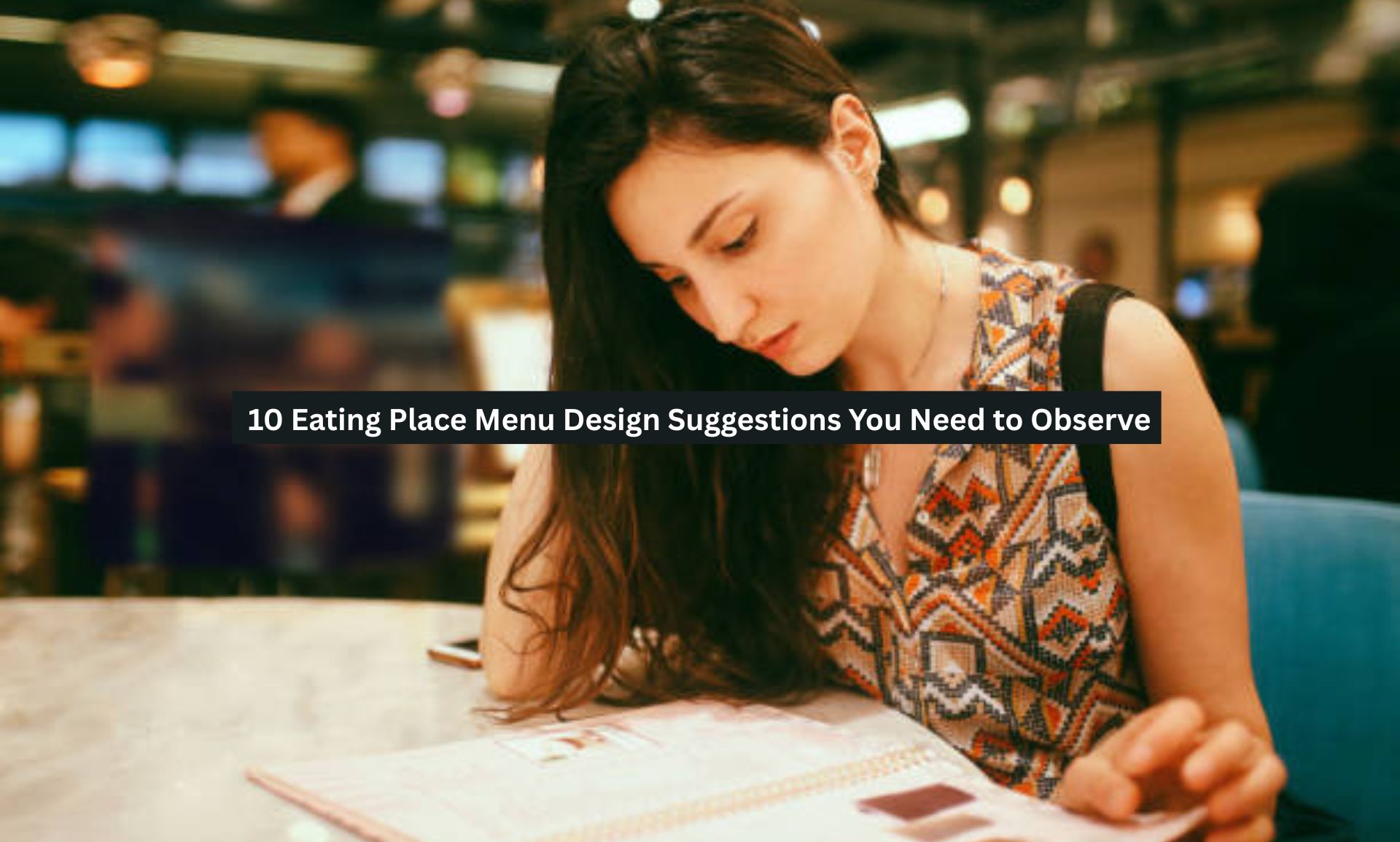 Menu Design