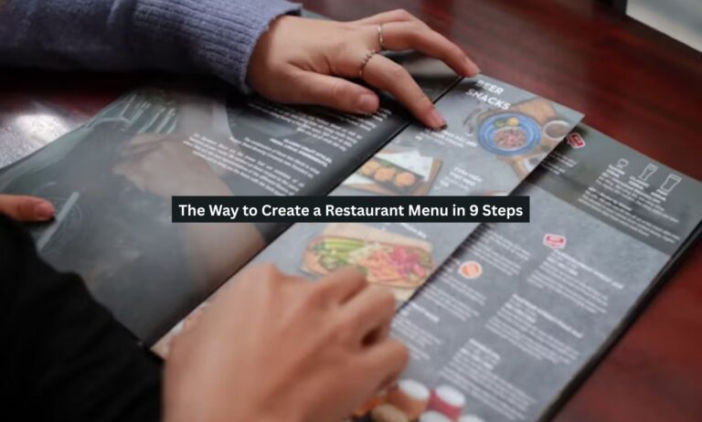 Restaurant Menu